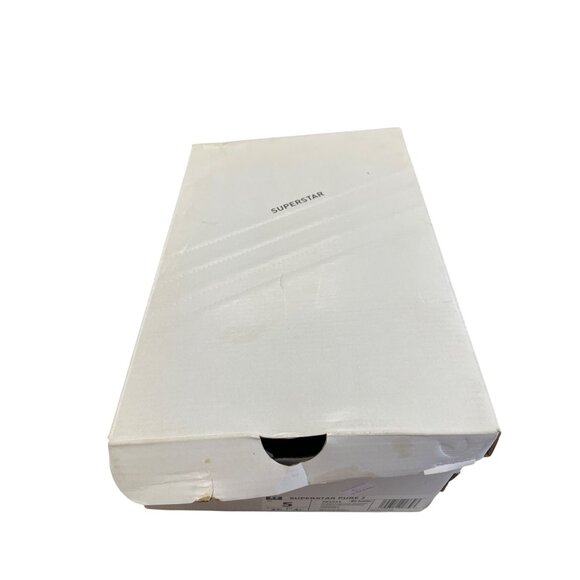 Adidas Superstar Pure J womans white leather sneakers size 5 SKU 8481 - Picture 2 of 16